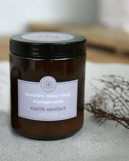 LAVENDER, YLANG YLANG & PEPPERMINT TALLOW 200ml