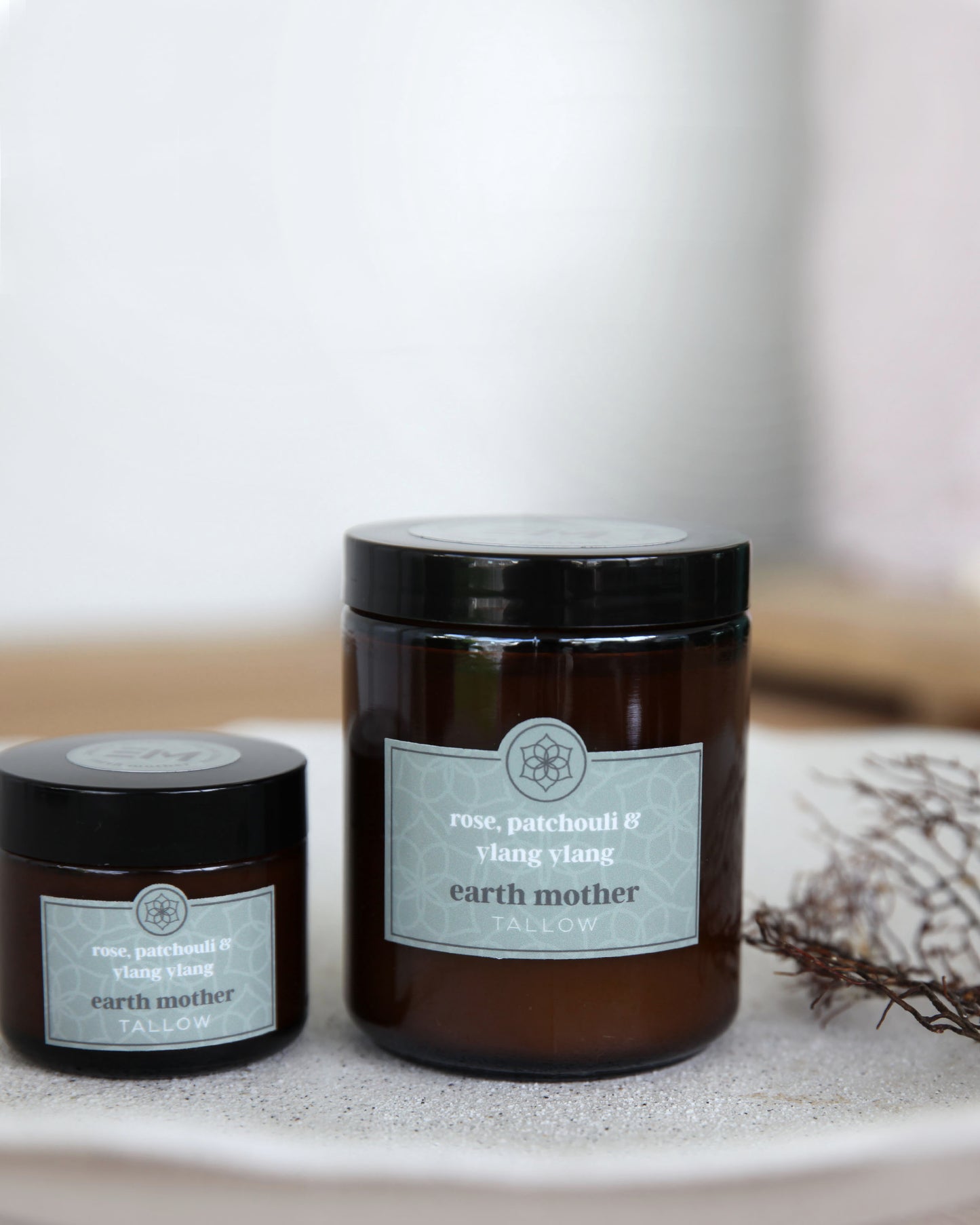 ROSE, PATCHOULI and YLANG YLANG TALLOW 50ml