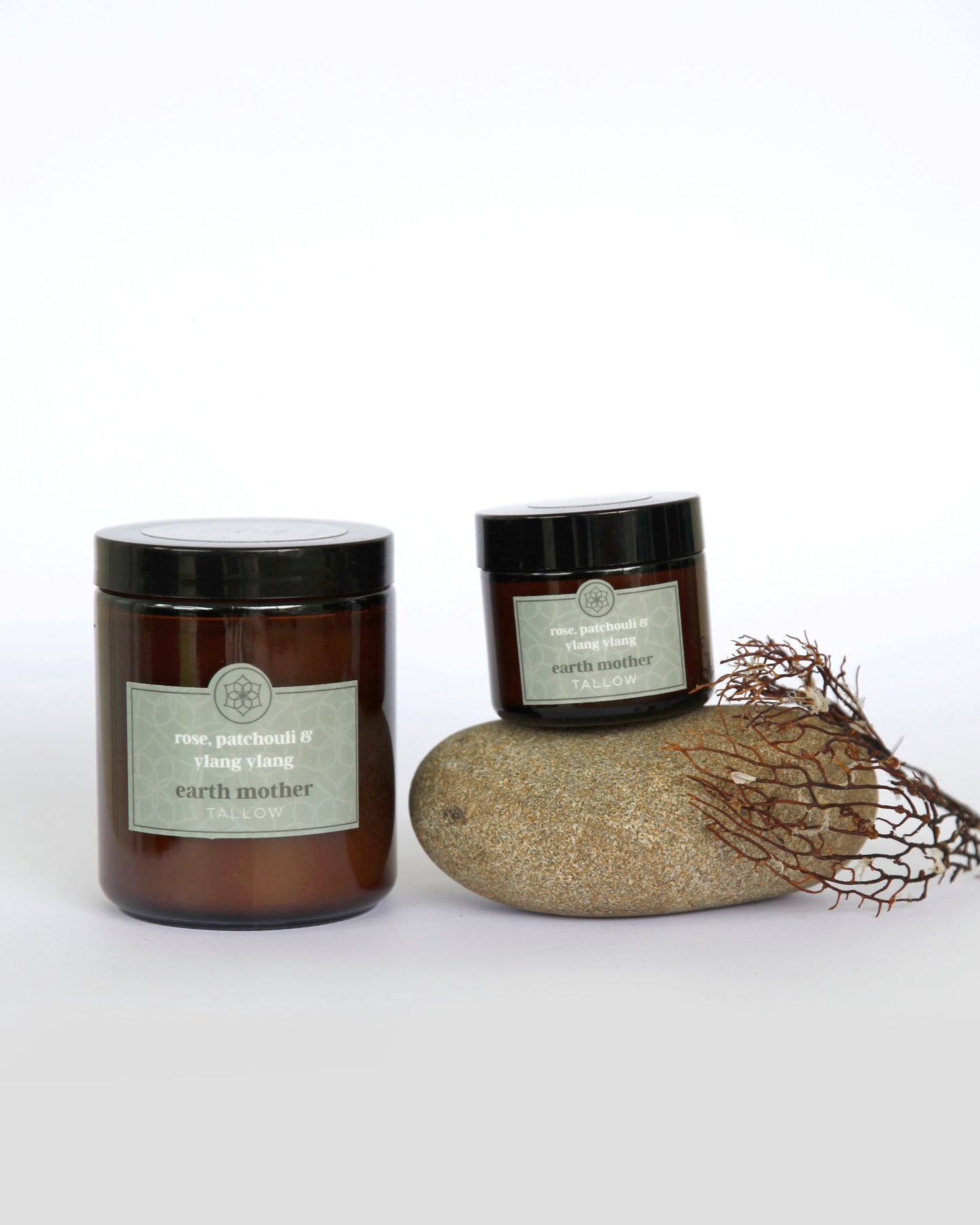 ROSE, PATCHOULI and YLANG YLANG TALLOW 50ml