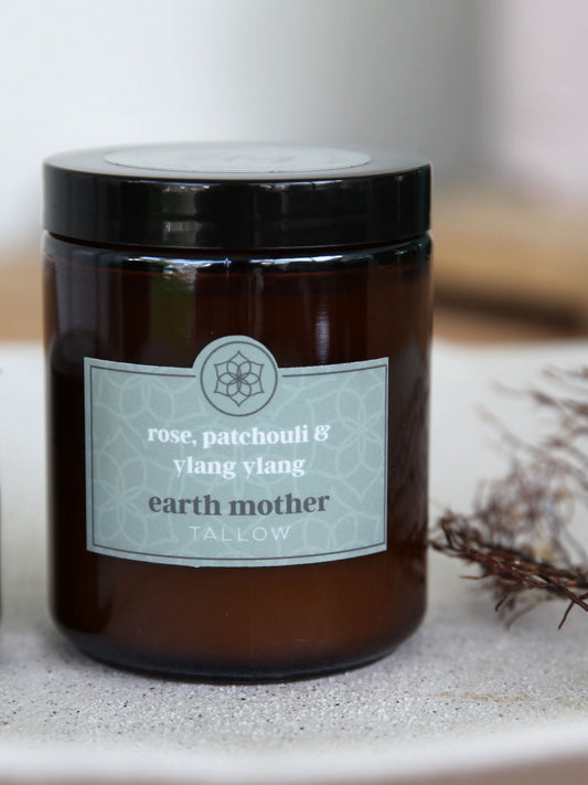 ROSE, PATCHOULI and YLANG YLANG TALLOW 200ml